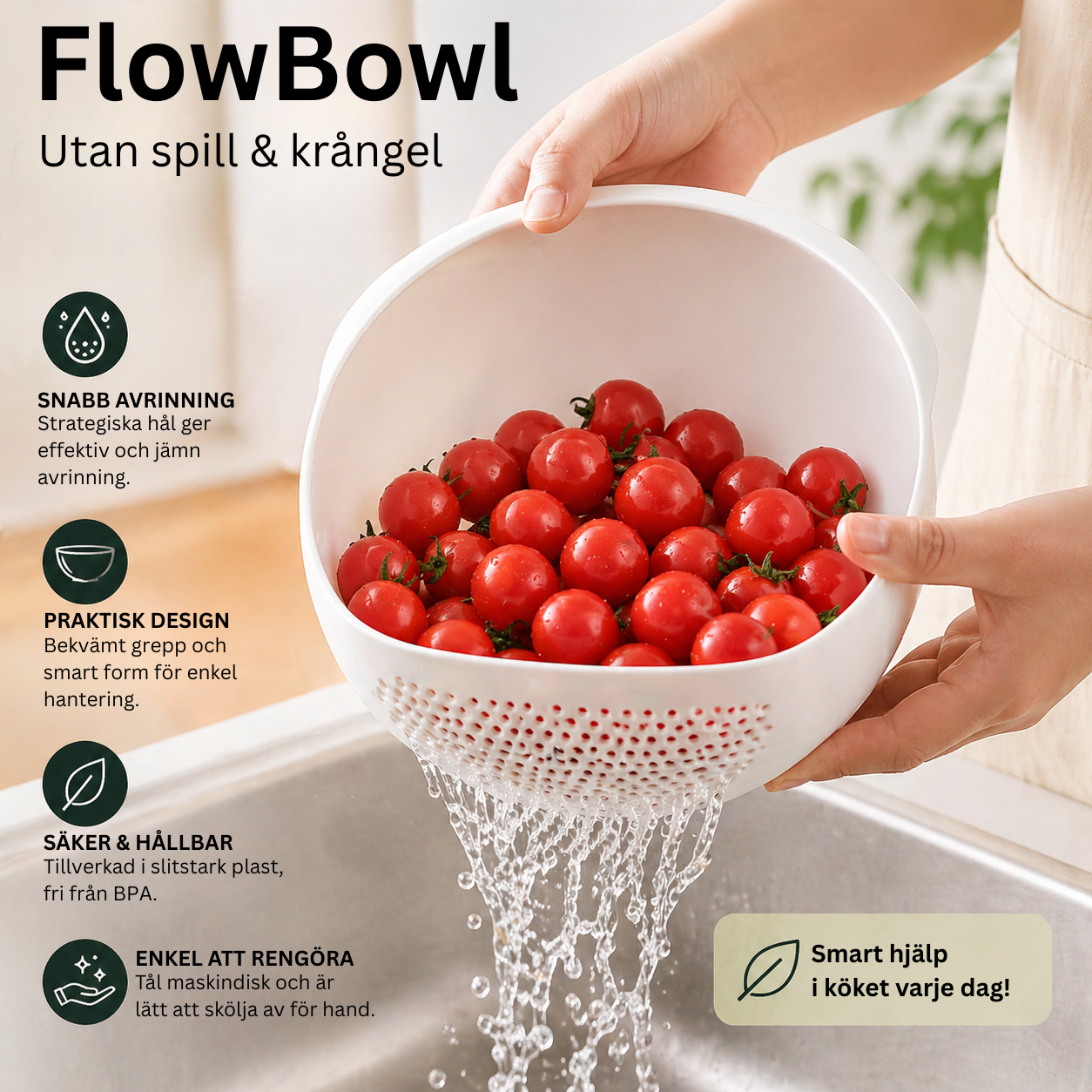 FlowBowl - Utan spill & krångel